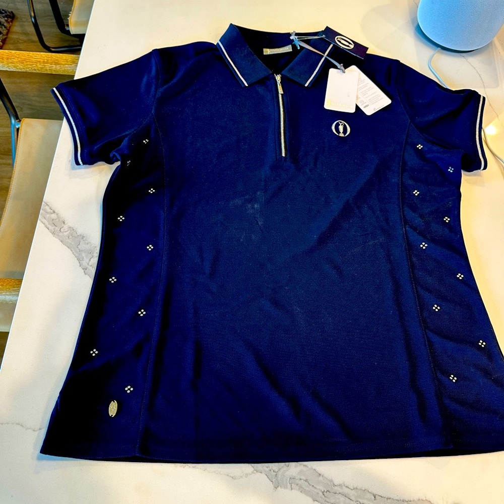 Wmen’s XL Glen Muir The Open golf polo